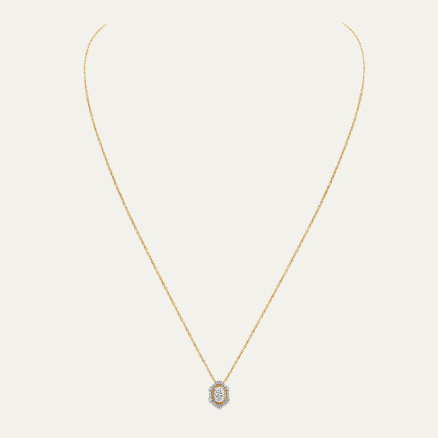 design price halo pendant