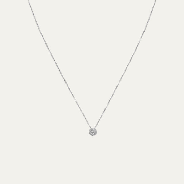 lab grown diamond radiance pendant
