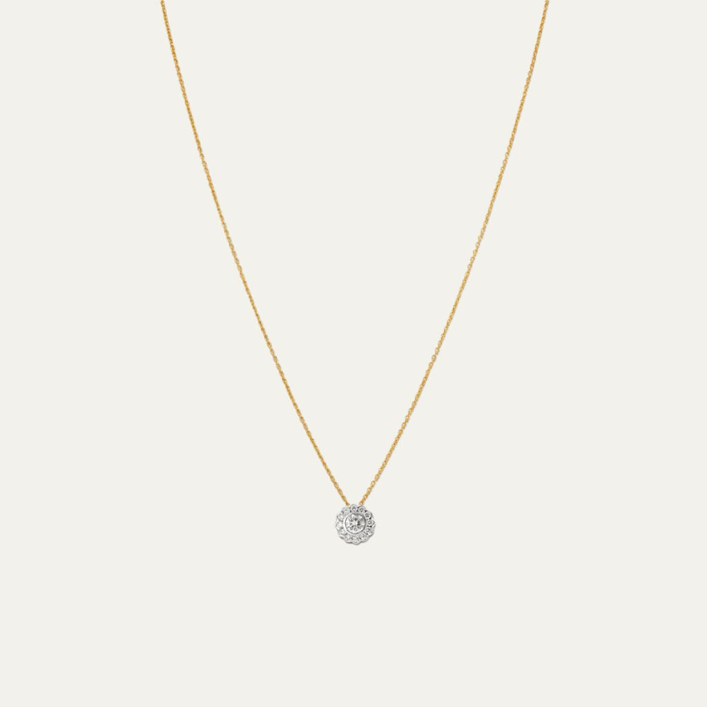 buy women lab grown diamonds aukera lustrous lumina celestia pendant