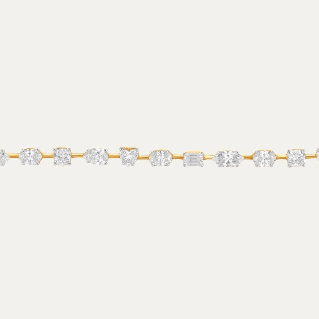 lab grown diamonds aukera symphony tennis bracelet