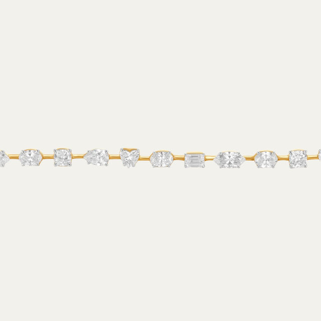 lab grown diamonds aukera symphony tennis bracelet
