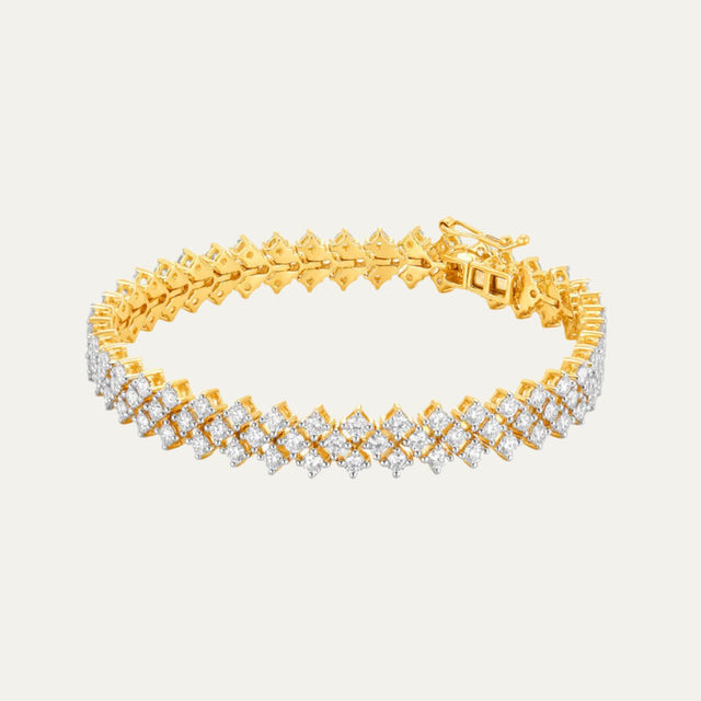 buy women lab grown diamonds aukera cascade diamond bracelet