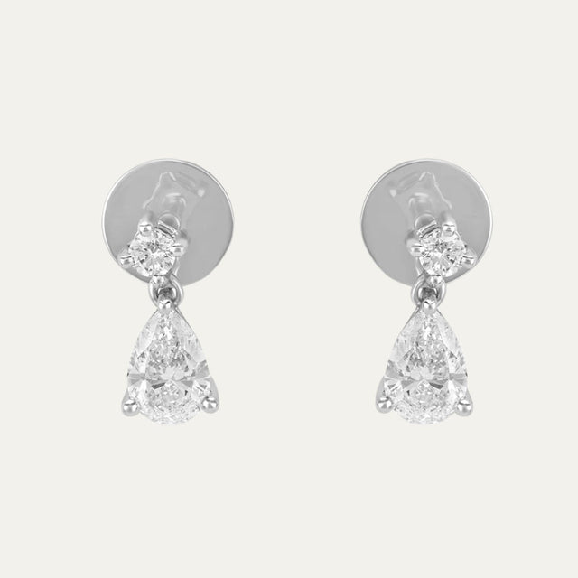buy women lab grown diamonds aukera dreams cascade drop earrings