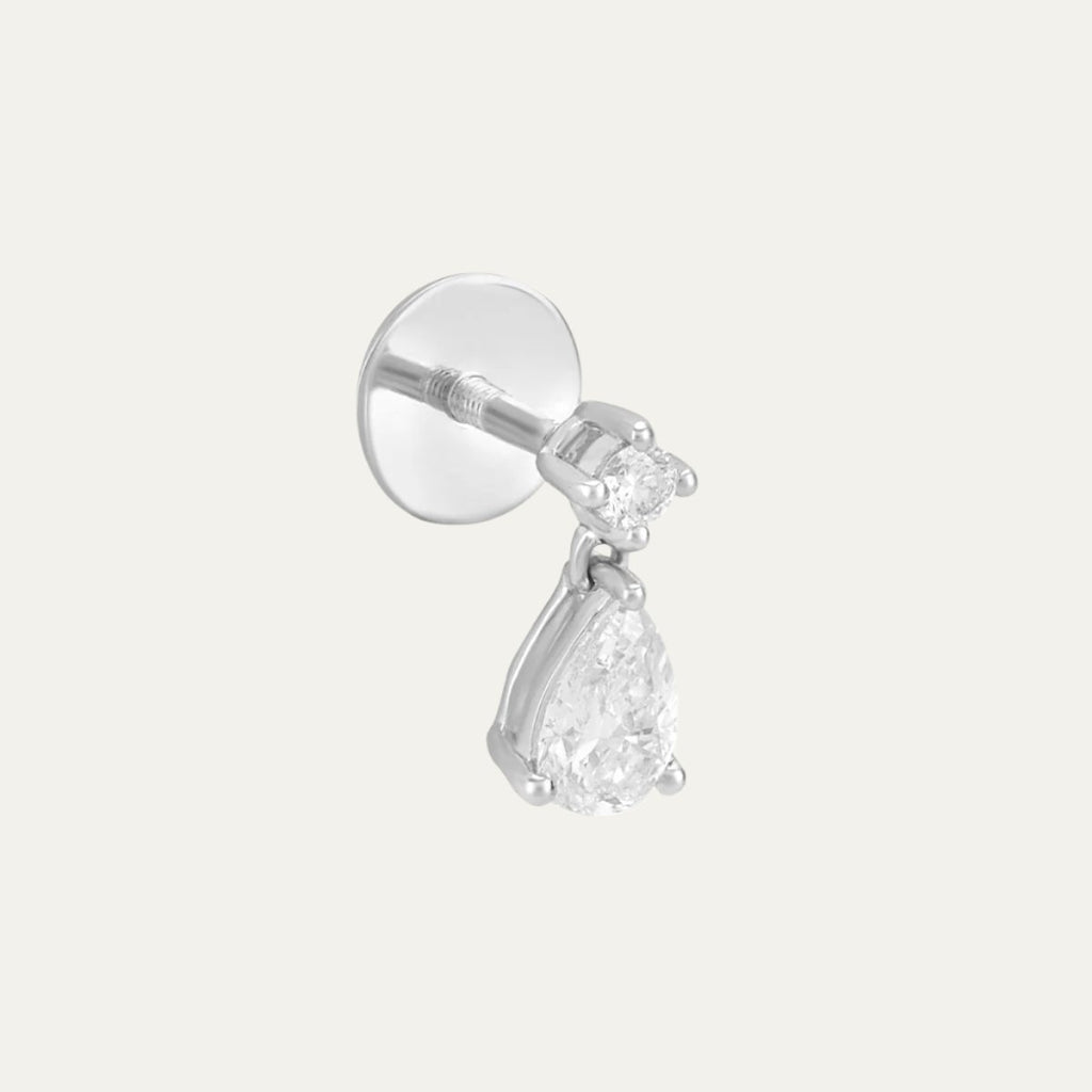 lab grown diamonds aukera dreams cascade drop earrings