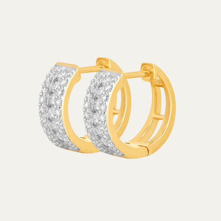 buy women lab grown diamonds aukera diamond alchemy j hoop earring