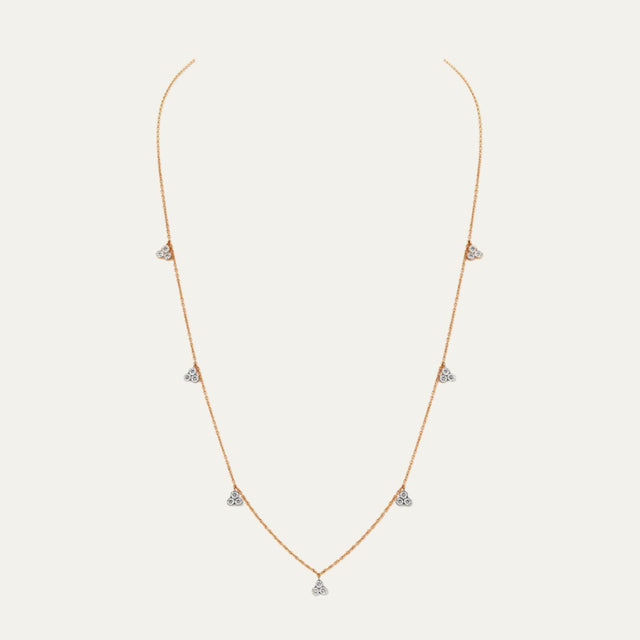 buy women lab grown diamonds aukera ethereal trillium sleek cable necklace