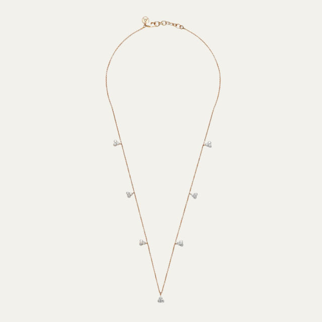 Aukera Ethereal Trillium - Sleek Cable Necklace