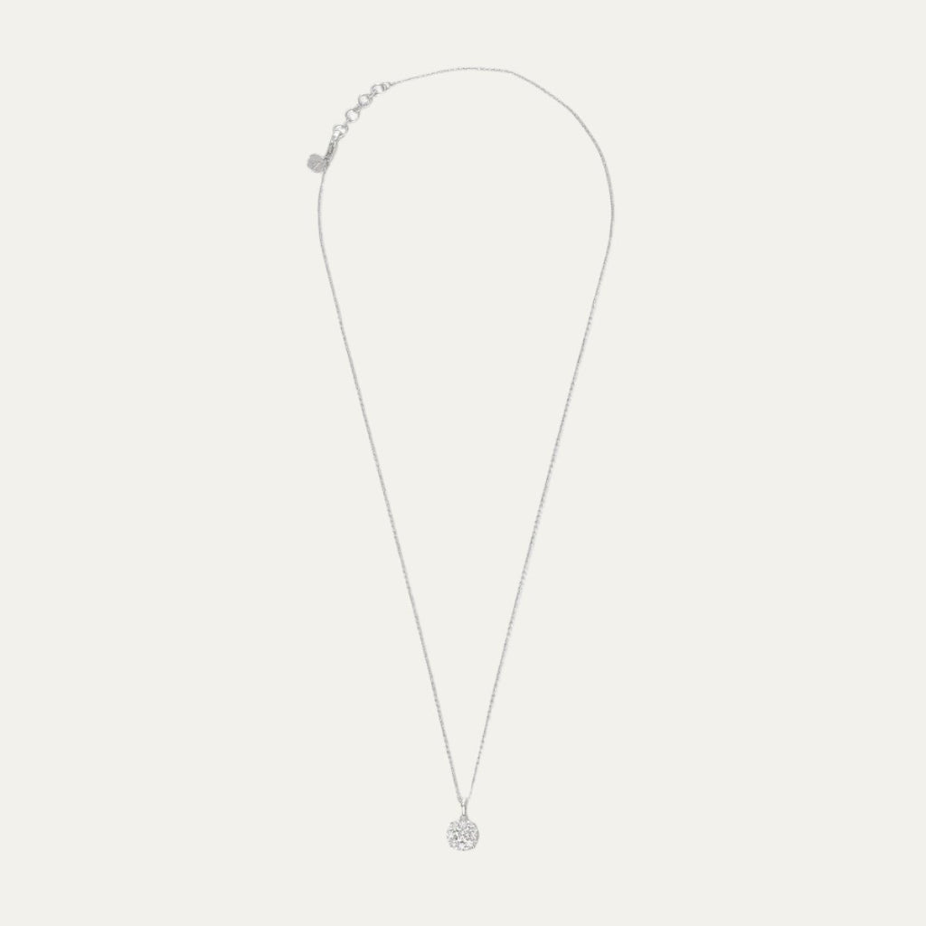 buy women lab grown diamonds aukera luminescent halo solitaire pendant