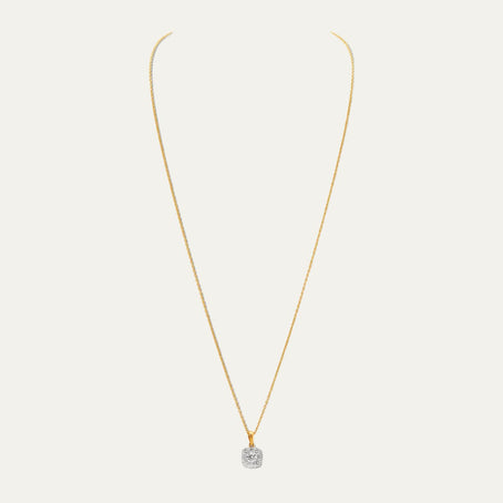 buy women lab grown diamonds aukera stellar frost cluster halo pendant