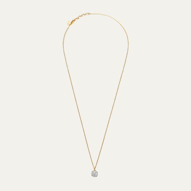 lab grown diamonds aukera stellar frost cluster halo pendant