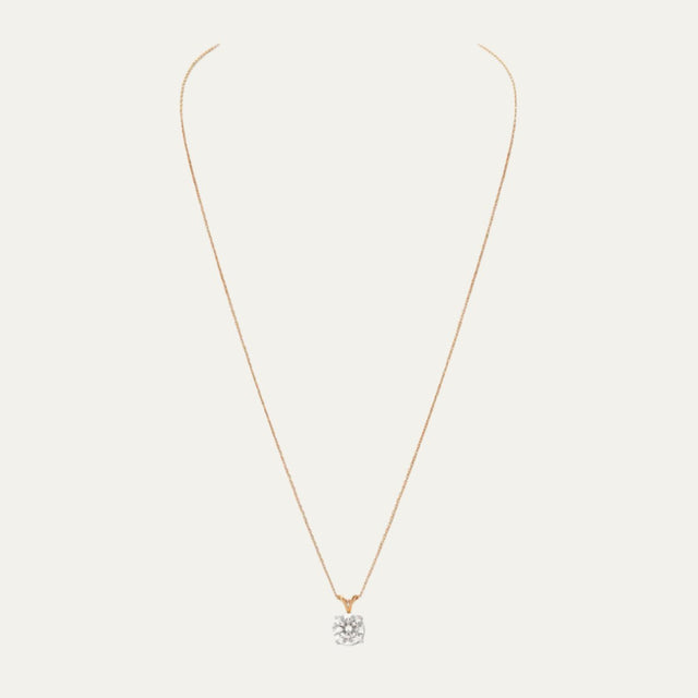 buy women lab grown diamonds aukera blush radiance solitaire elegance pendant