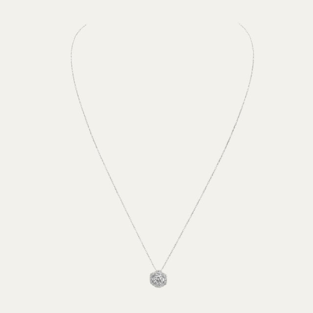 lab grown diamonds aukera hexaglow diamond pendant