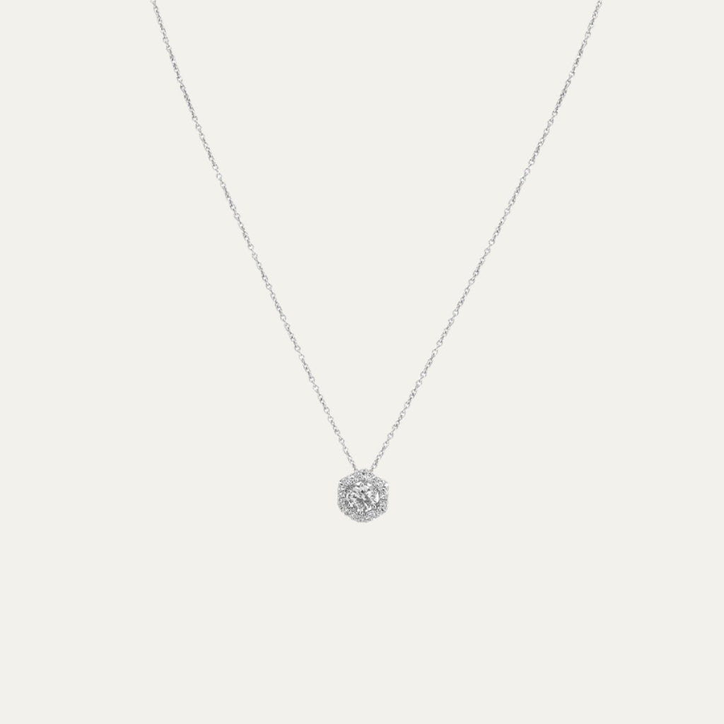 buy women lab grown diamonds aukera hexaglow diamond pendant