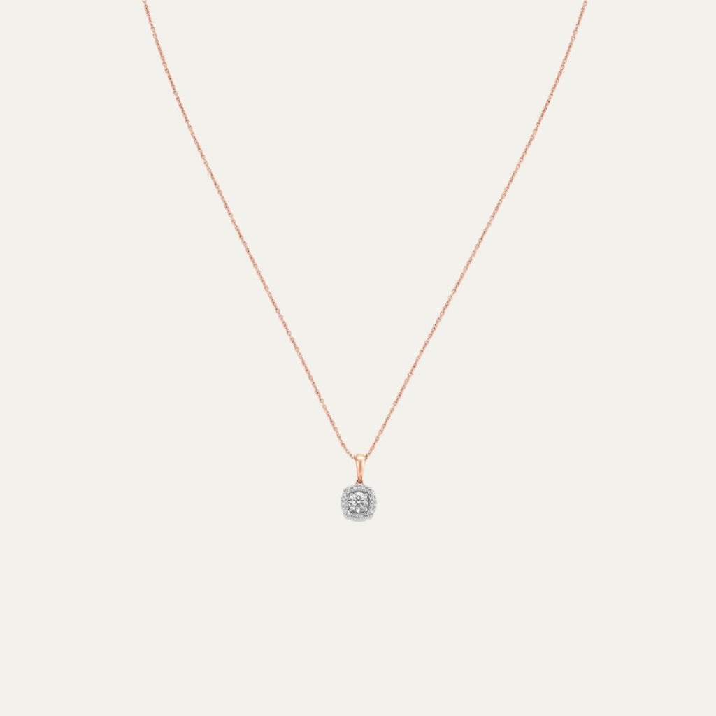 lab grown diamonds aukera rosaeuros halo spark pendant