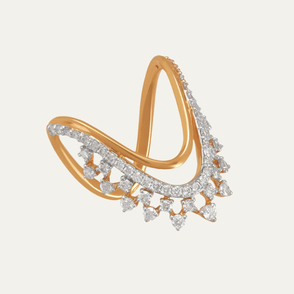 diamond jewellery gilded brilliance vanki highlight ring
