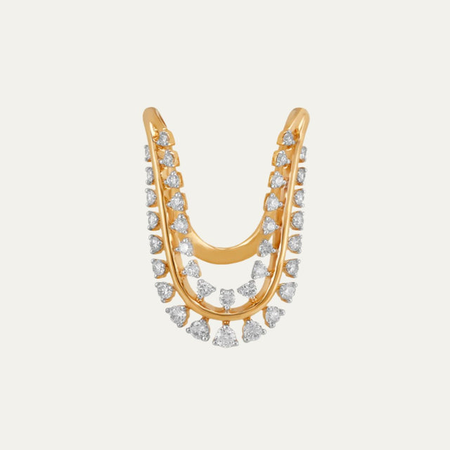 lab grown diamond gleaming border vanki highlight ring