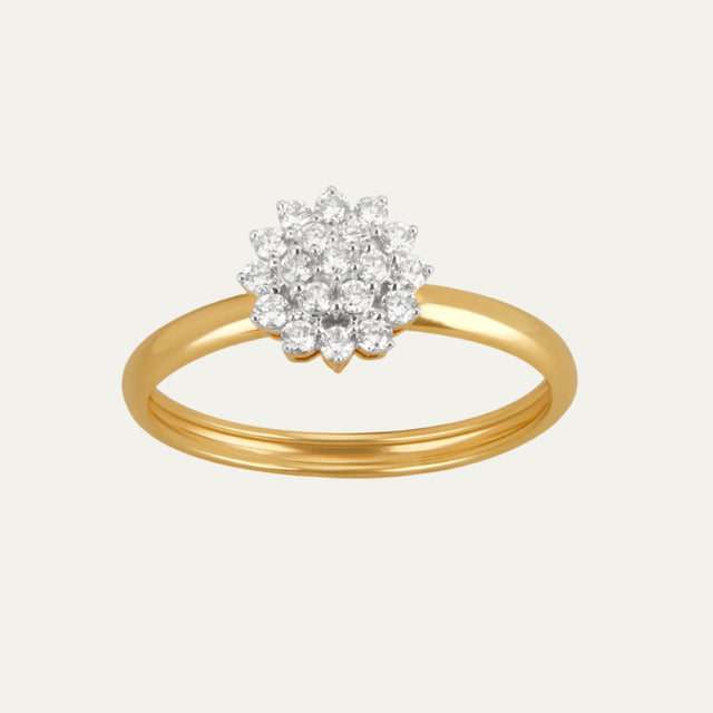 diamond jewellery stellar essence cluster ring