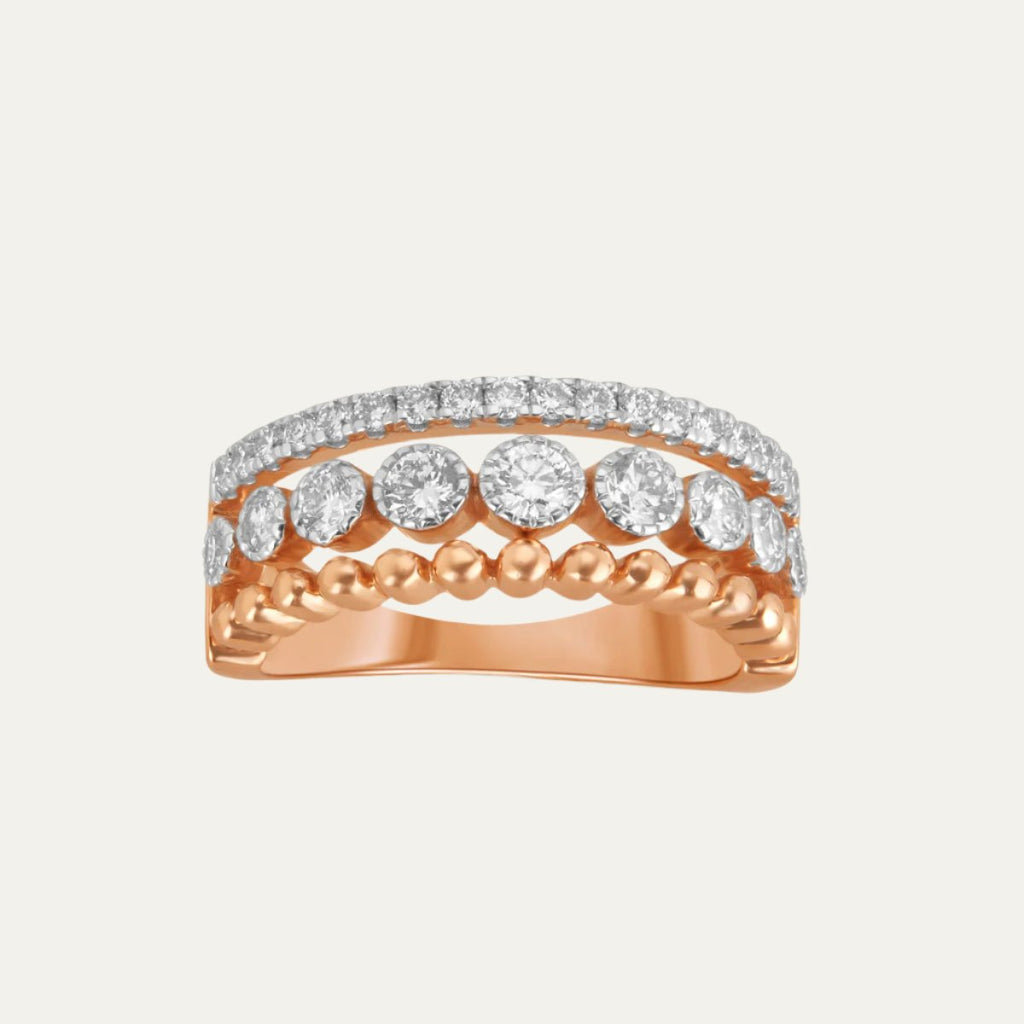 lab grown diamond design half eternity delight diamond band