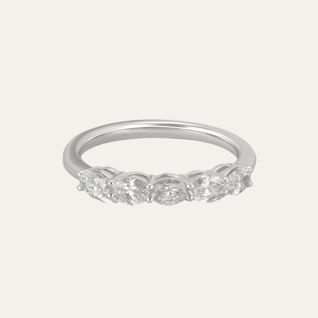 diamond jewellery whispering perpetuity white gold diamond ring