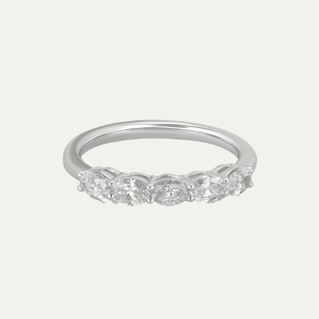 diamond jewellery whispering perpetuity white gold diamond ring