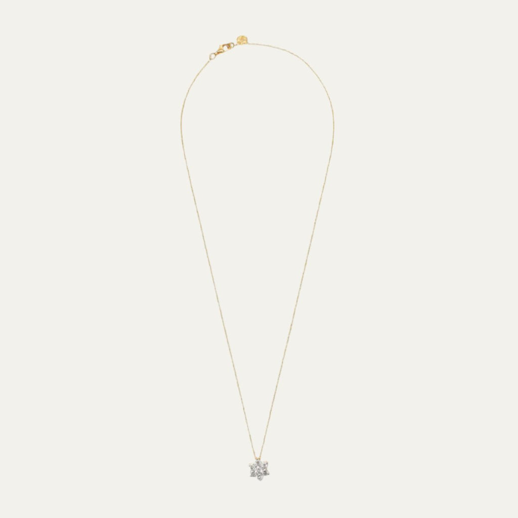 lab grown diamonds aukera celestial harmony nakshatra pendant chain