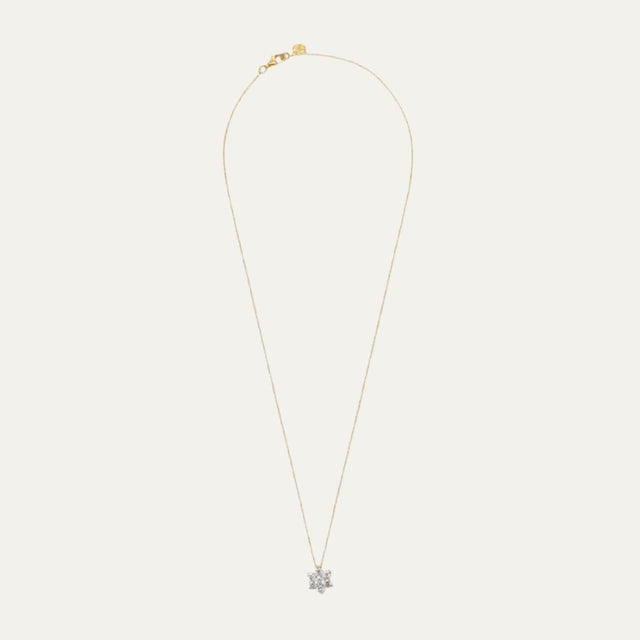 lab grown diamonds aukera celestial harmony nakshatra pendant chain