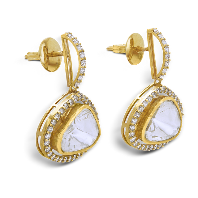 Treasure Trove Polki Drops Earring