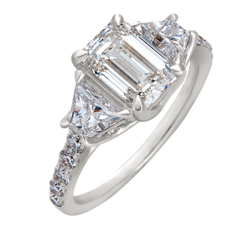 design price emerald majesty solitaire ring