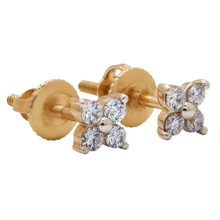 Aukera - Celeste Bloom Diamond Studs