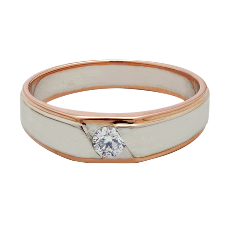 Aukera – Harmony Dual-Tone Diamond Ring