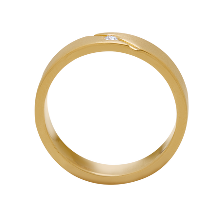 Aukera – Men's Solitaire Diamond Band