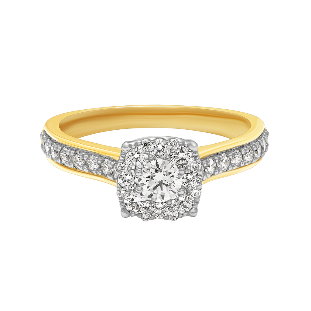 buy women lab grown diamond jewellery aukera halo brilliance solitaire ring