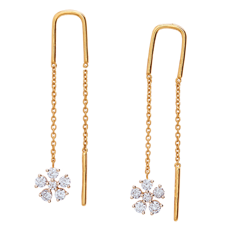 Aukera – Bloom Trail Dangler Earrings