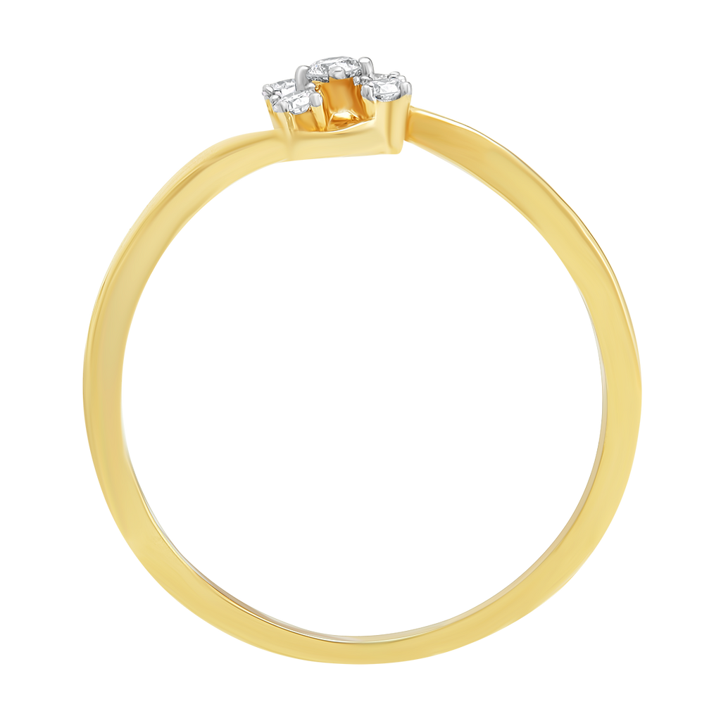 diamond jewellery aukera floral diamond ring