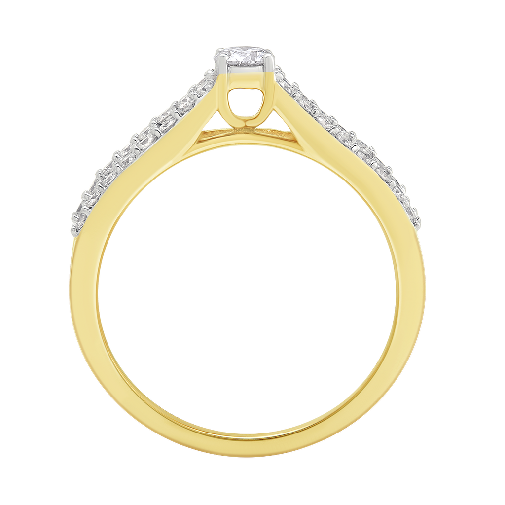 diamond jewellery aukera split shank solitaire ring