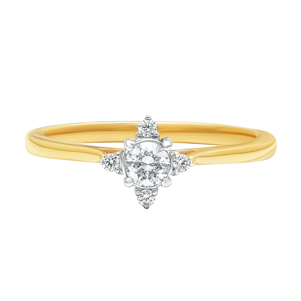 diamond jewellery aukera diamond embrace solitaire ring