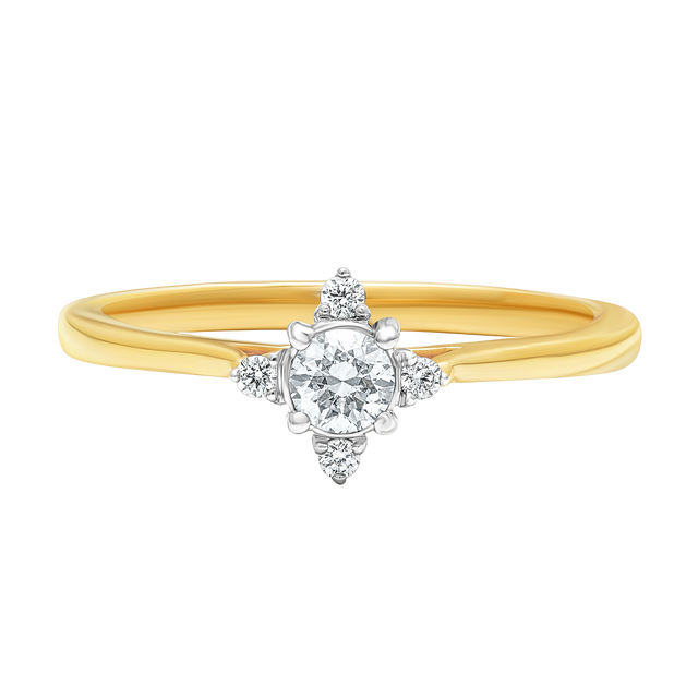 diamond jewellery aukera diamond embrace solitaire ring