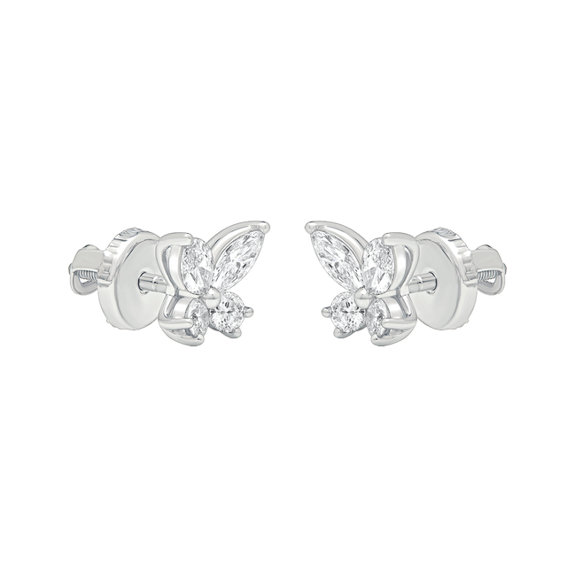 diamond jewellery aukera full bloom studs