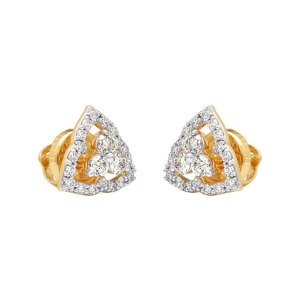 diamond jewellery aukera omega elegance studs
