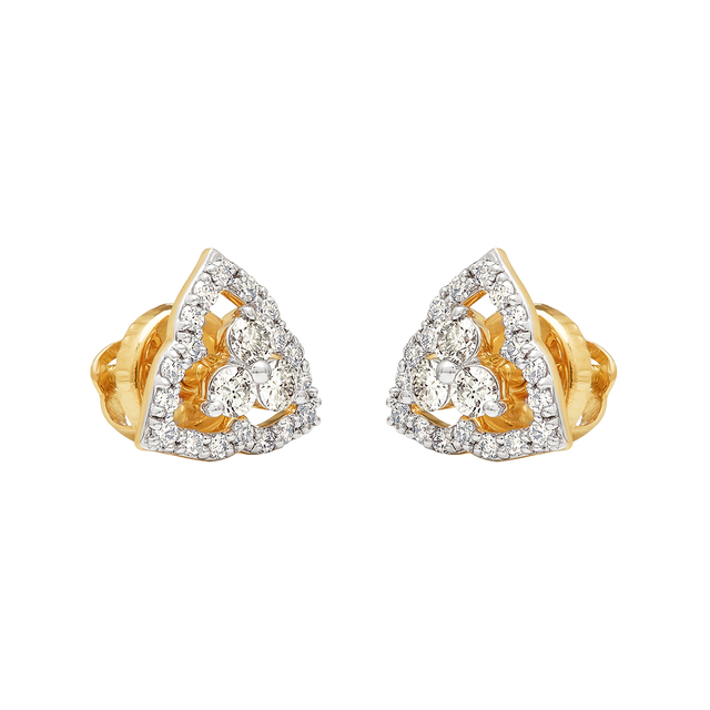 diamond jewellery aukera omega elegance studs